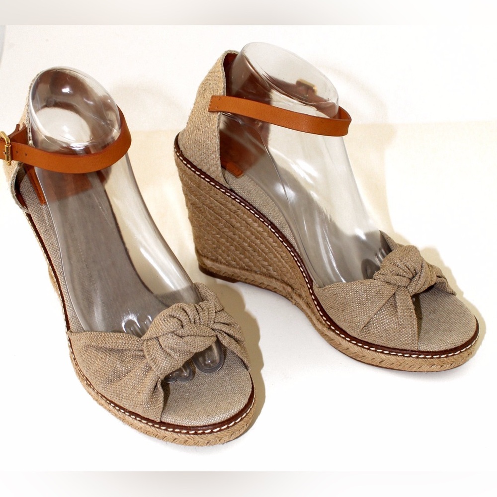Women's Tan Wedge Sandals